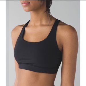 Lululemon Energy Bra Black - Size 8